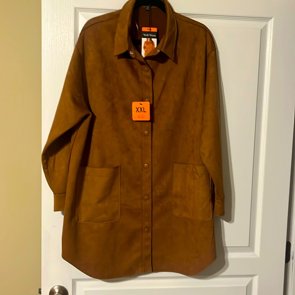 GREAT for FALL
NWT. Brand is Well Worn Woman’s XXL casual car coat